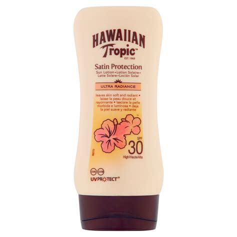 Hawaiian Tropic Satin Protection naptej SPF 30 180ml.